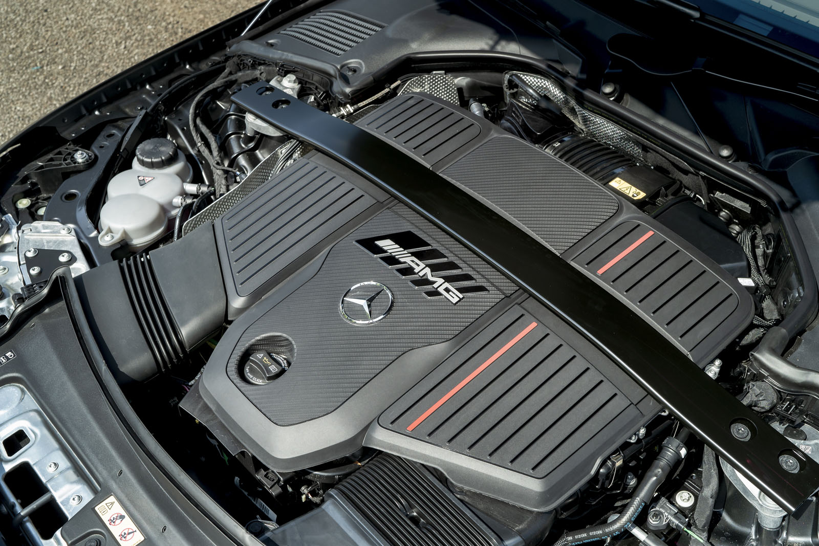 17 Mercedes AMG CLE 53 2024 review engine