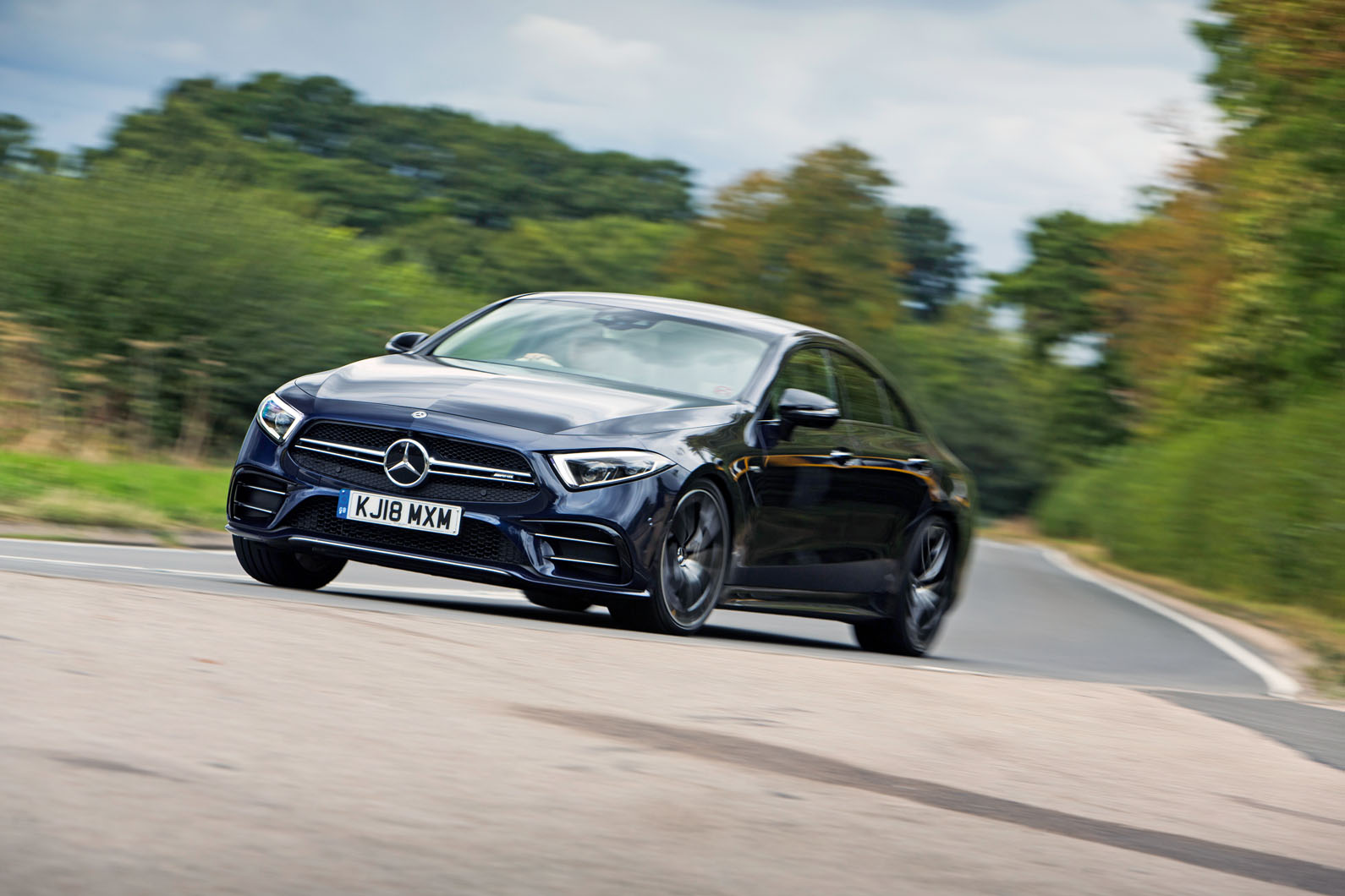 Mercedes-AMG CLS 53 2018 road test review - cornering