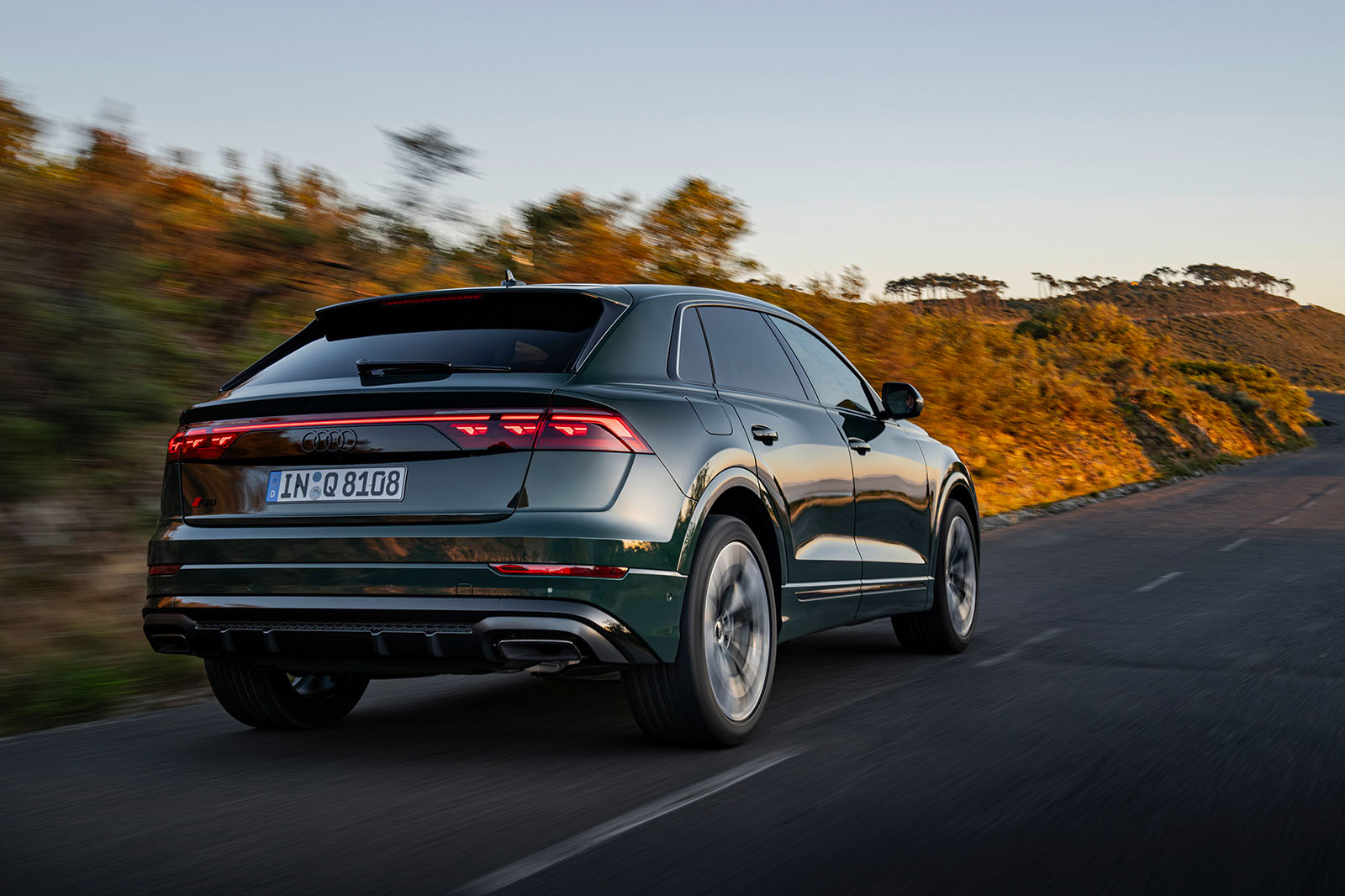 audi q8 review 2023 002 tracking rear