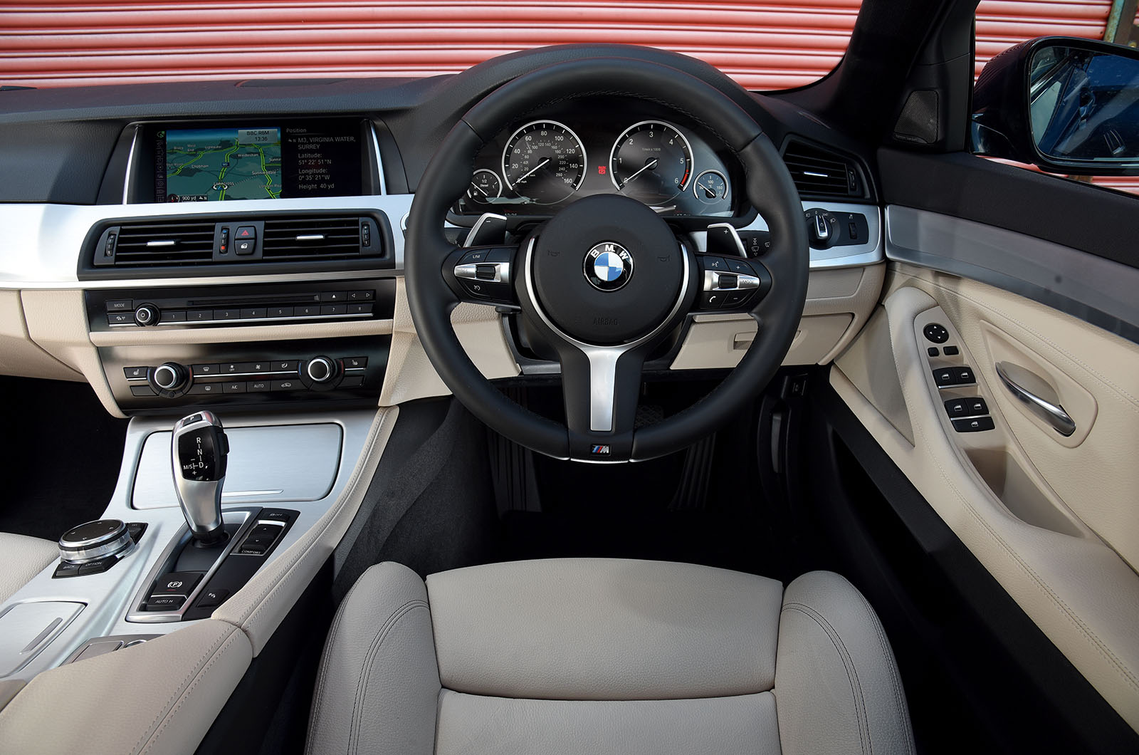 BMW 5 Series dashboard