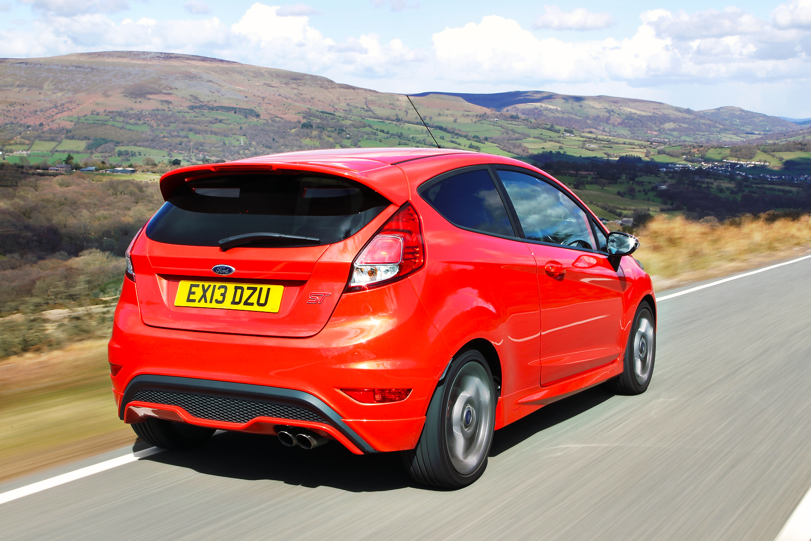 Ford Fiesta ST rear