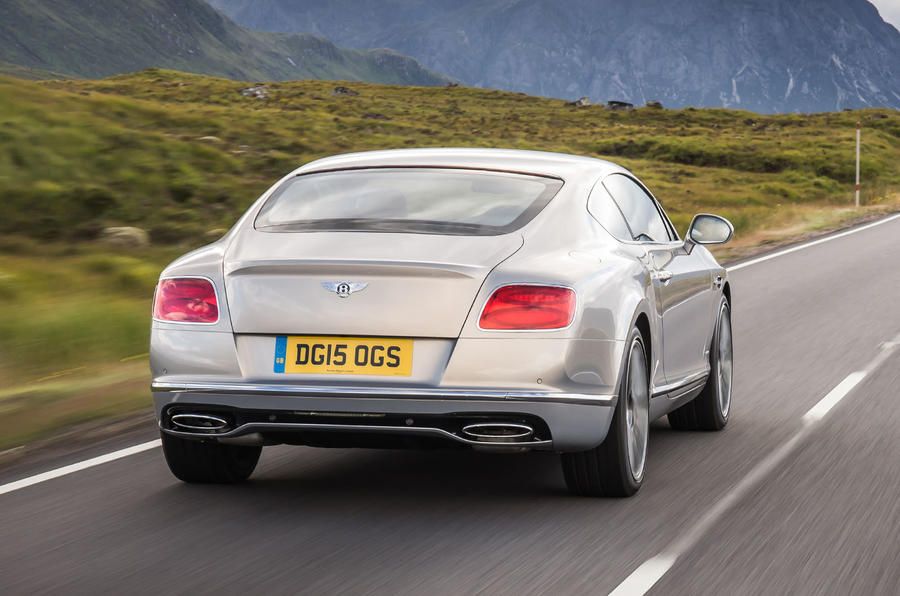 Bentley continental gt rear 0