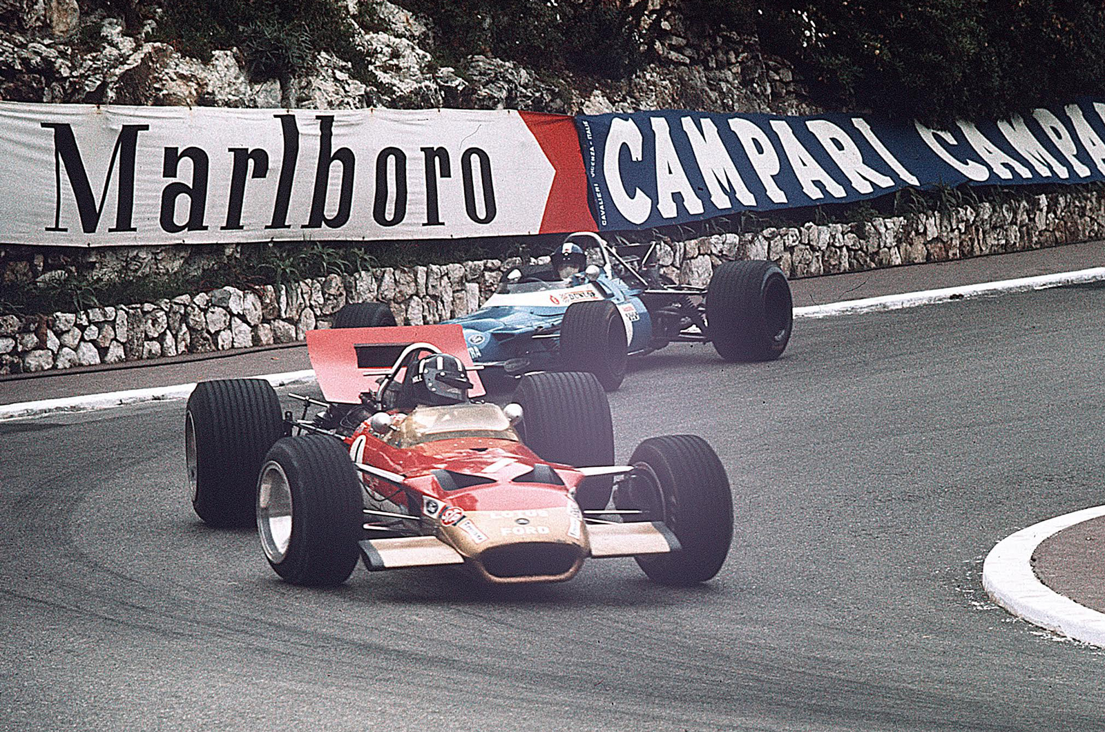 Graham hill 49 r5 r10 monaco gp 1969