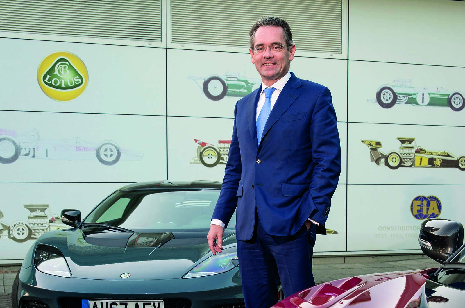 Jean marc gales with lotus evora gt430 and evora gt430 sport 05 october 2017 3