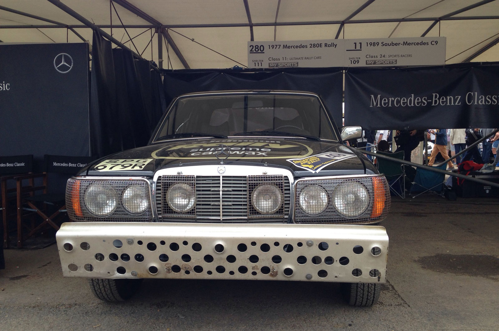 Merc rally