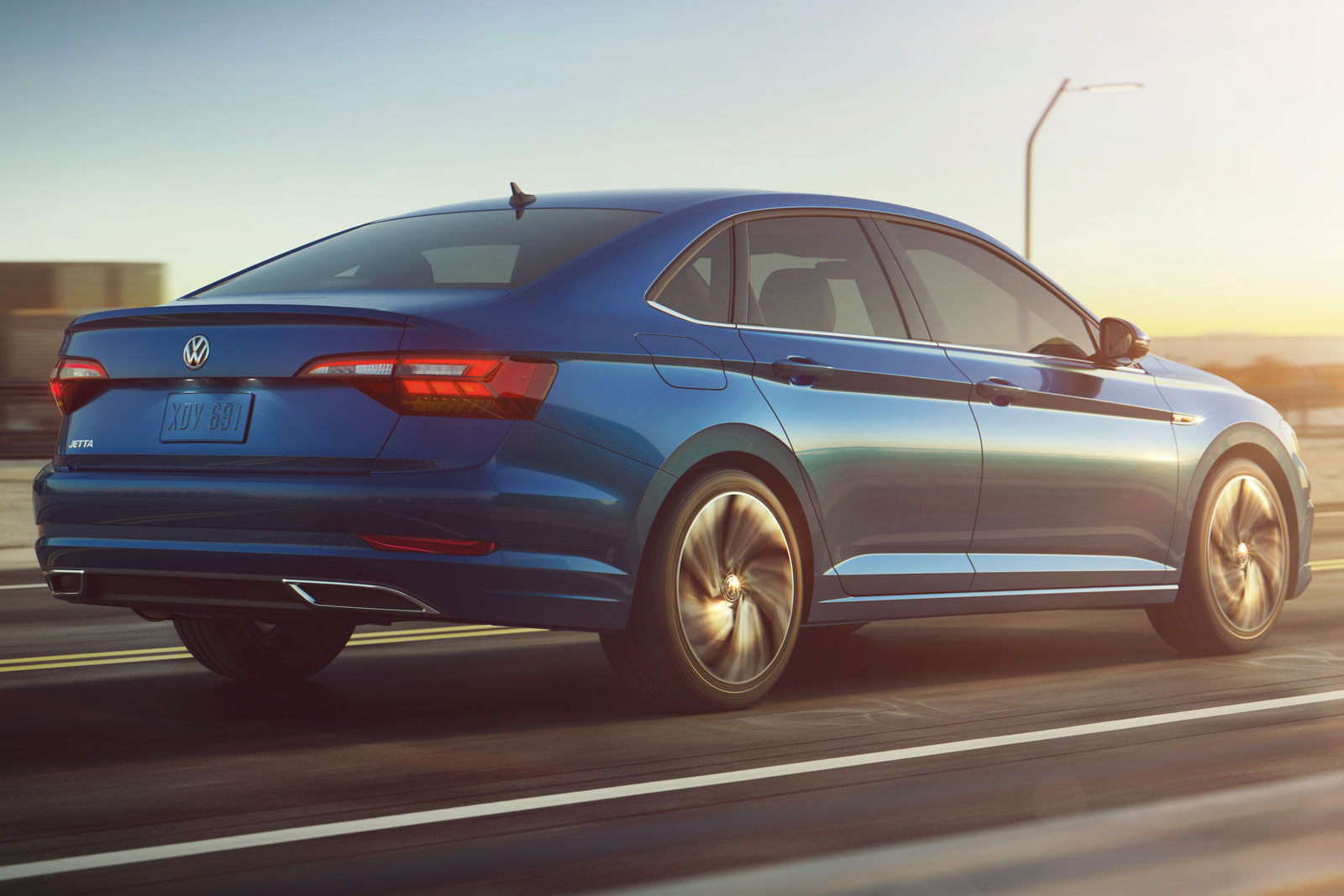 New jetta rear