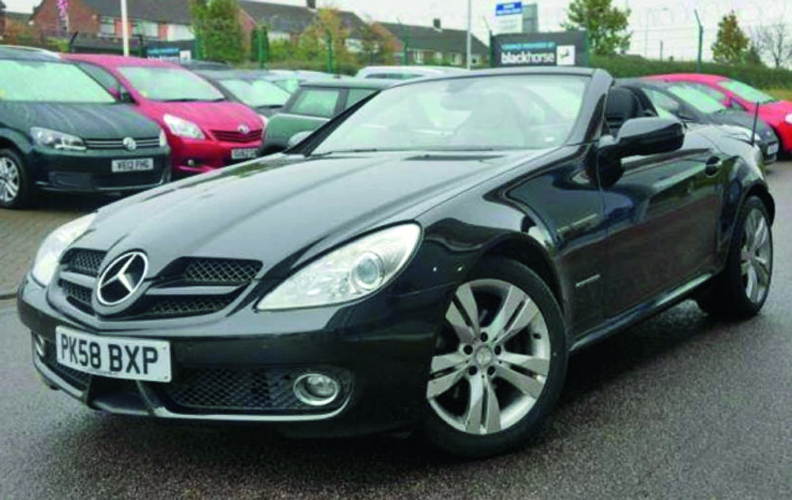 Ubg one we found merc slk 200 je