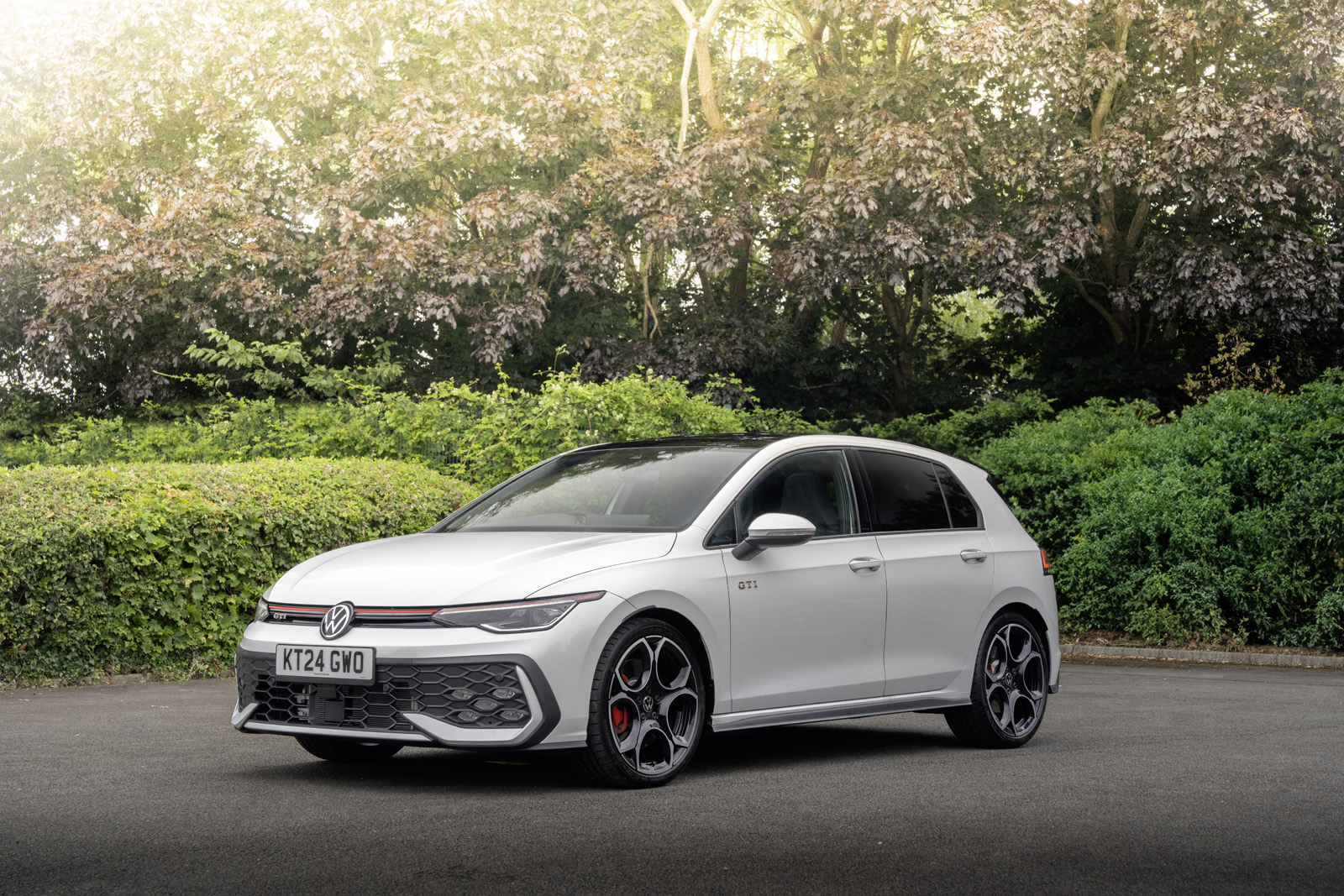 new Golf GTI review parked