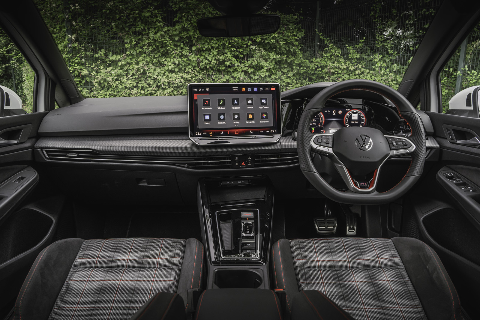 New Volkswagen Golf GTI interior