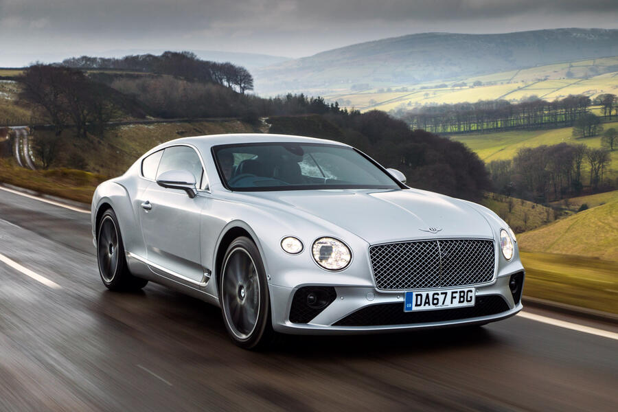 1 Bentley continental gt tracking front