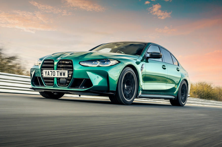 1 Bmw m3 competition 2021 uk first drive review ok hero front