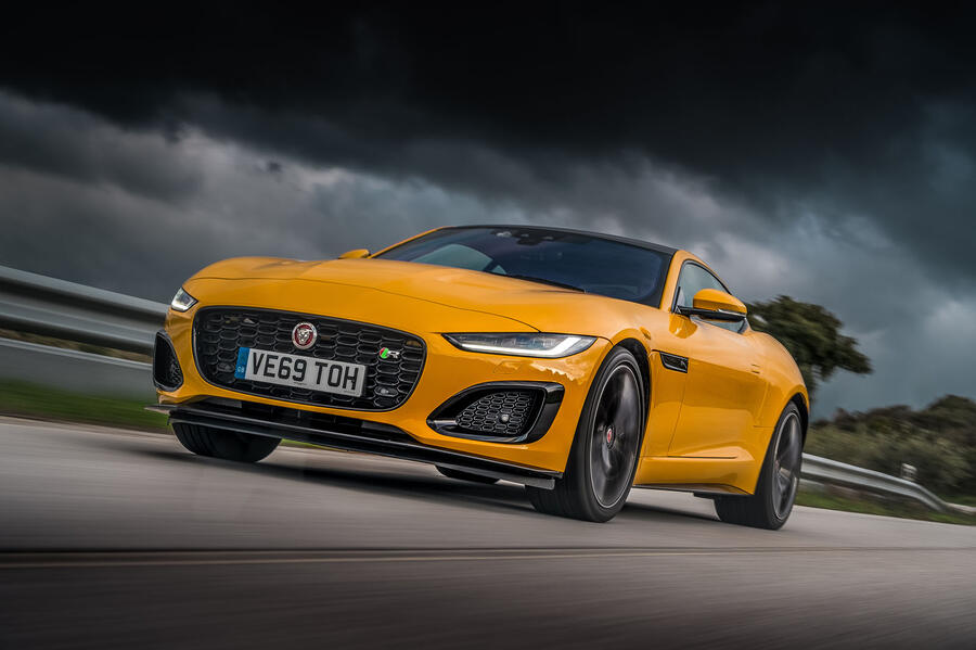 1 Jaguar f type coupe 2020 fd hero front