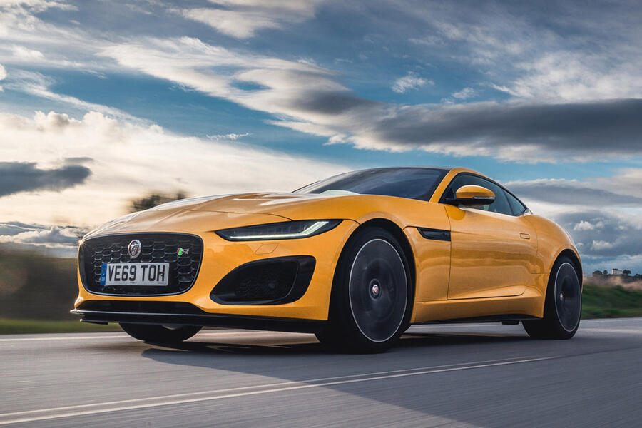 1 Jaguar f type hero front