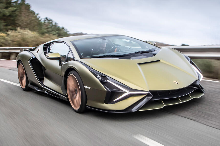 1 Lamborghini sian 2021 uk first drive review hero front 0