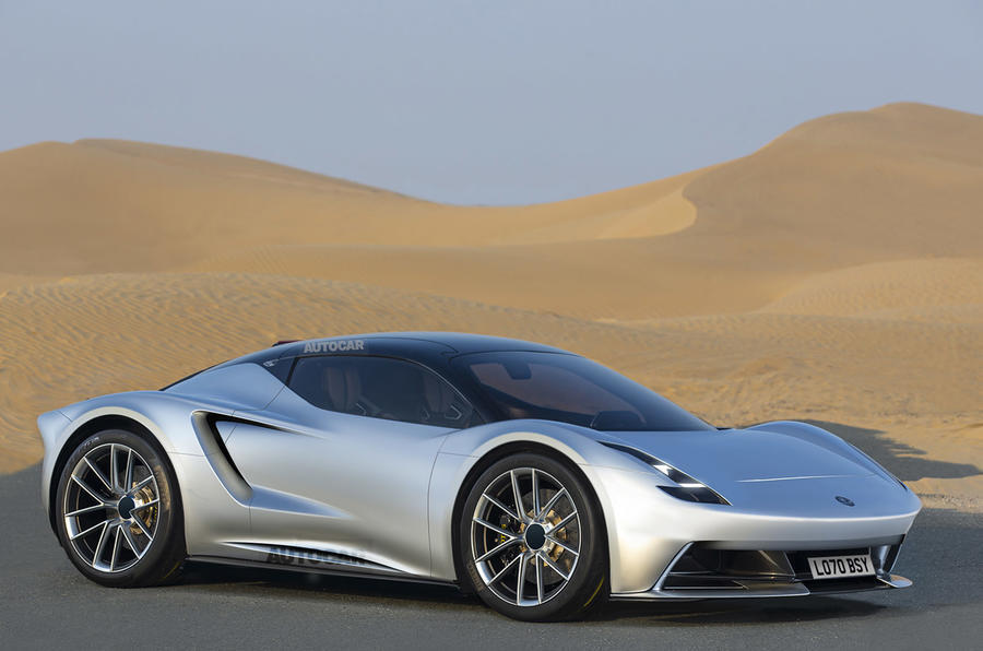 1 Lotus v6 hybrid esprit render front