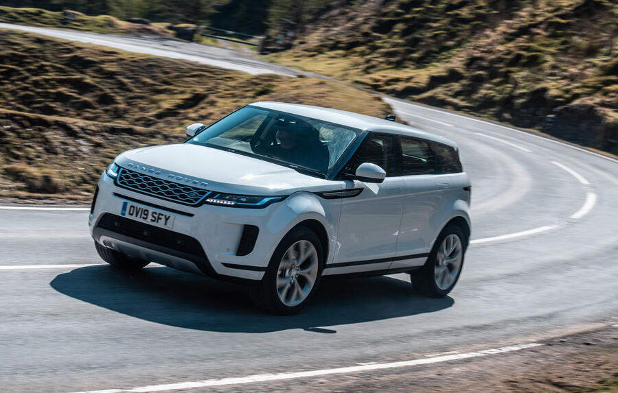 1 Range rover evoque hero front