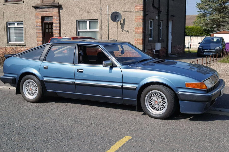1 Rover sd1 3500 vanden plas auto side