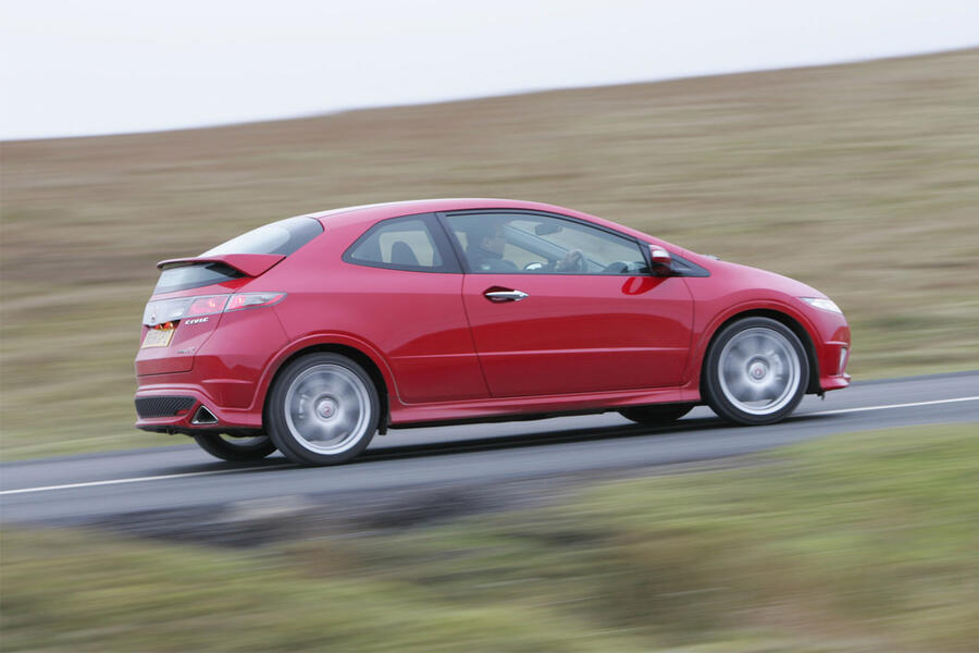 10 Honda civic type r