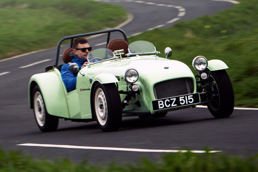 11 Caterham seven hero front