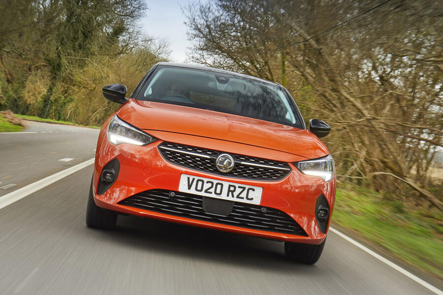 14 Vauxhall corsa e 2020 hero front