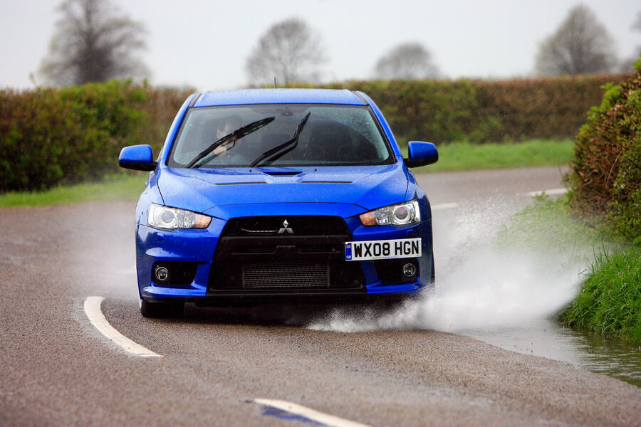 15 Mitsubishi evo x 2008 tracking front 0