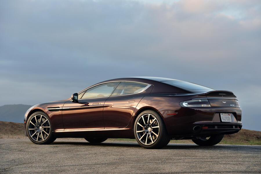 16 Aston martin rapide static rear
