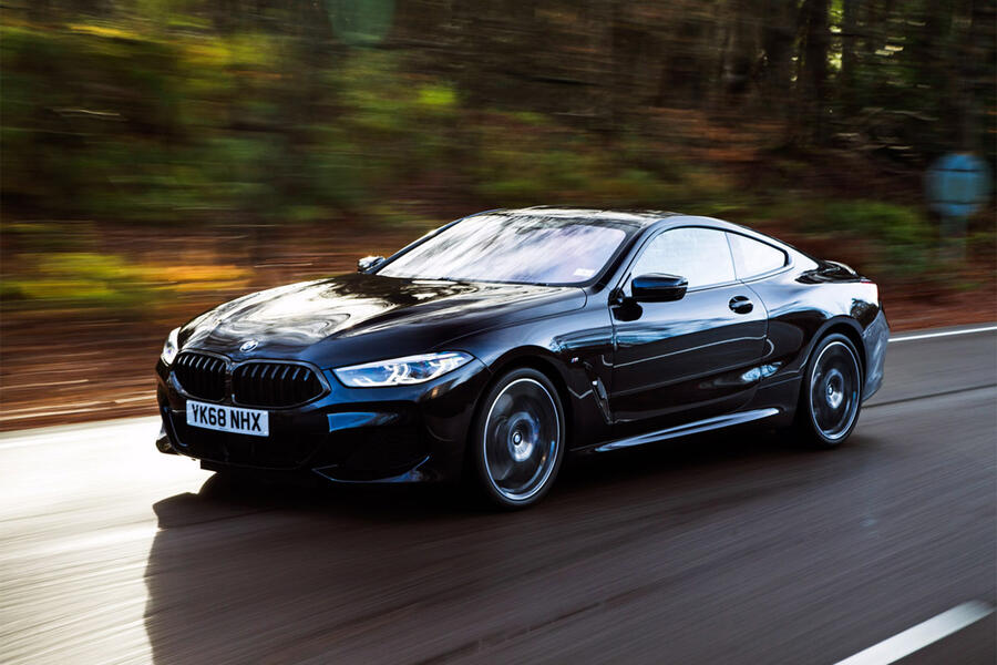 17 Bmw 8 series tracking side