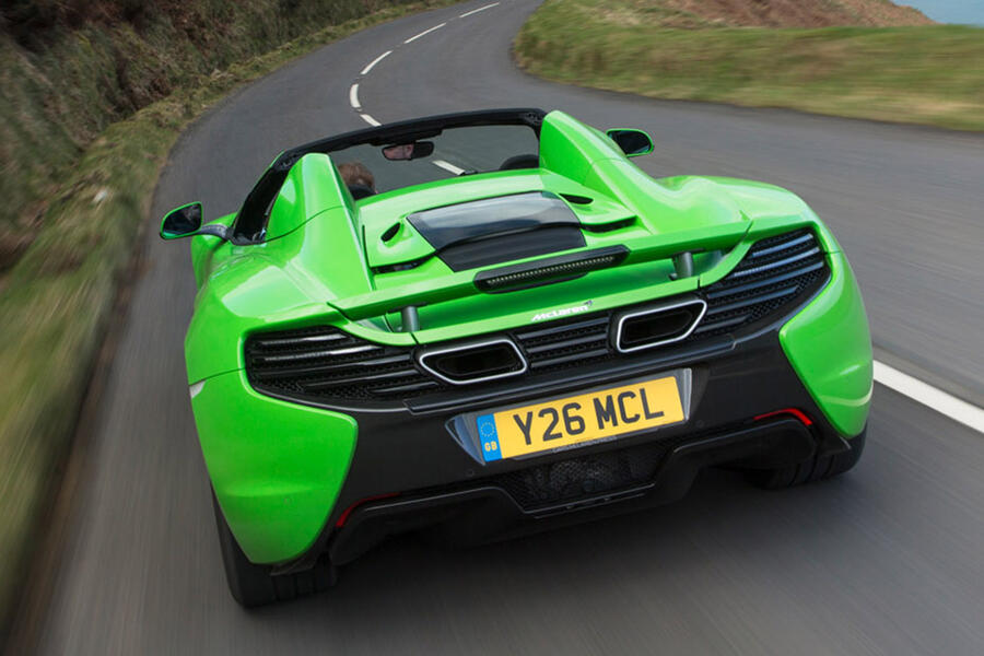 18 Mclaren 650s rear