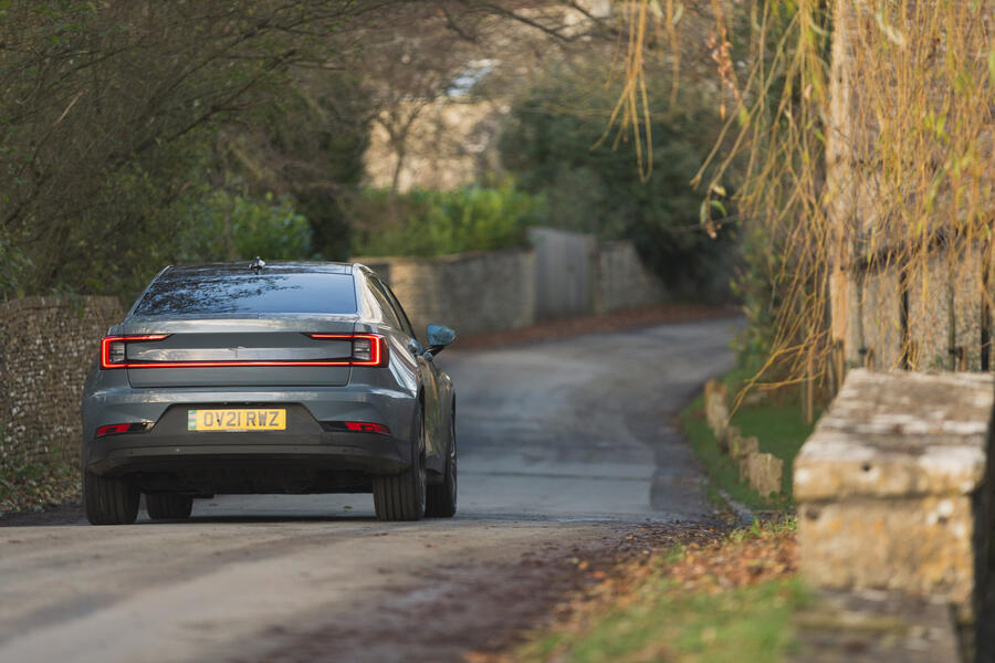 18 Polestar 2 2022 long term review driving away