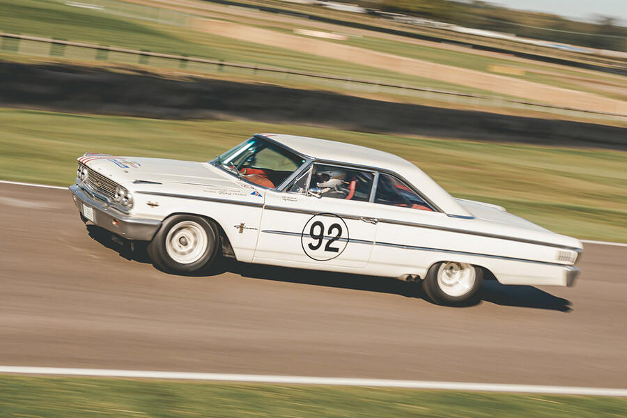 2 Ford galaxie 500 side