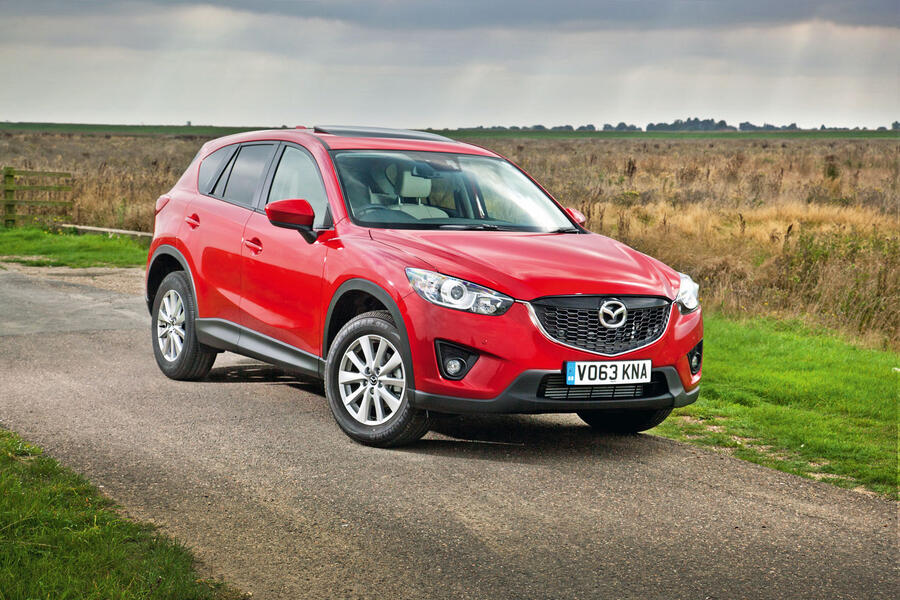 2 Mazda cx 5 stationary front