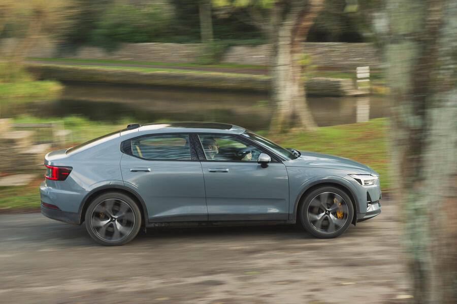 2 Polestar 2 2022 long term review side pan