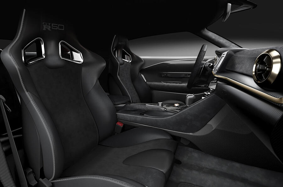 2018 12 06 Nissan gt r50 production version   interior image 1