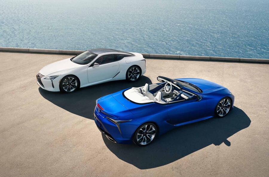 2021 Lexus lc 500 convertible 03