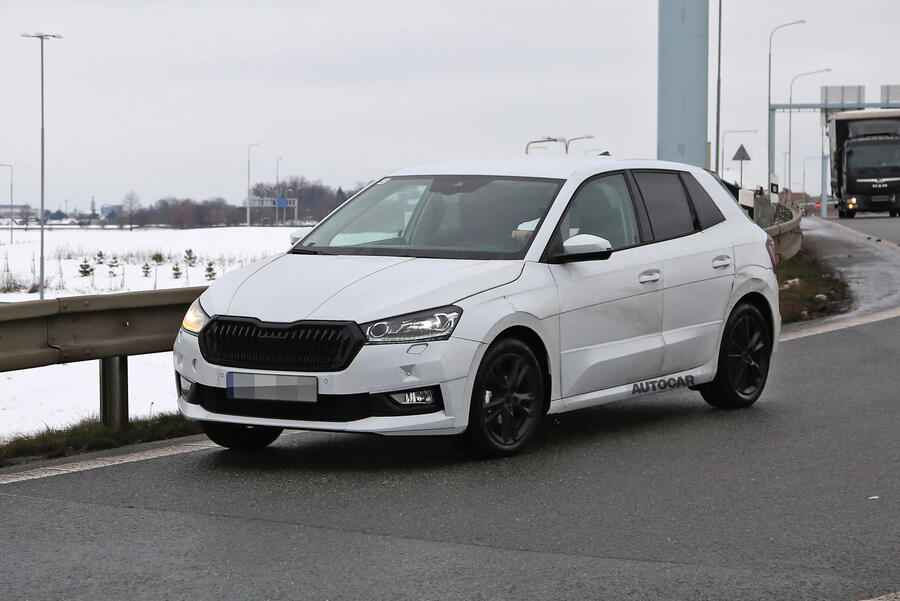 2022 Skoda fabia prototype341