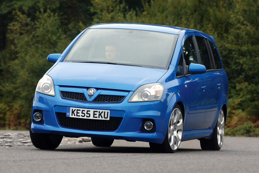 2 Vauxhall zafira vxr 2005 tracking front