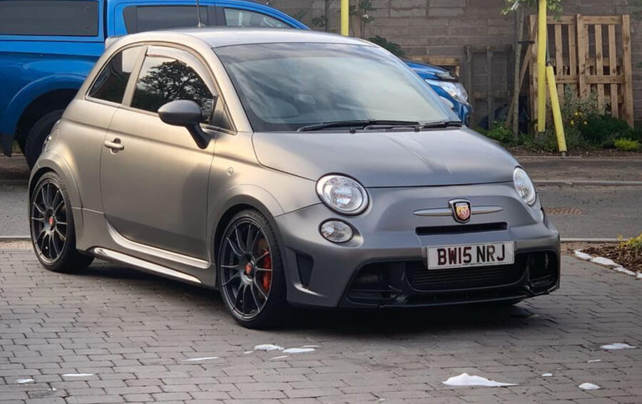 3 Abarth 695 biposto 2015 static front