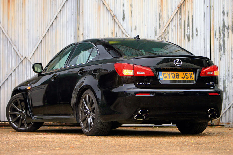 3 Lexus is f 2008 static rear