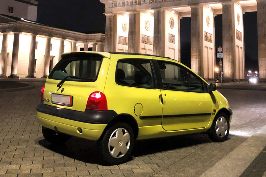 3 Renault twingo 1998 static rear