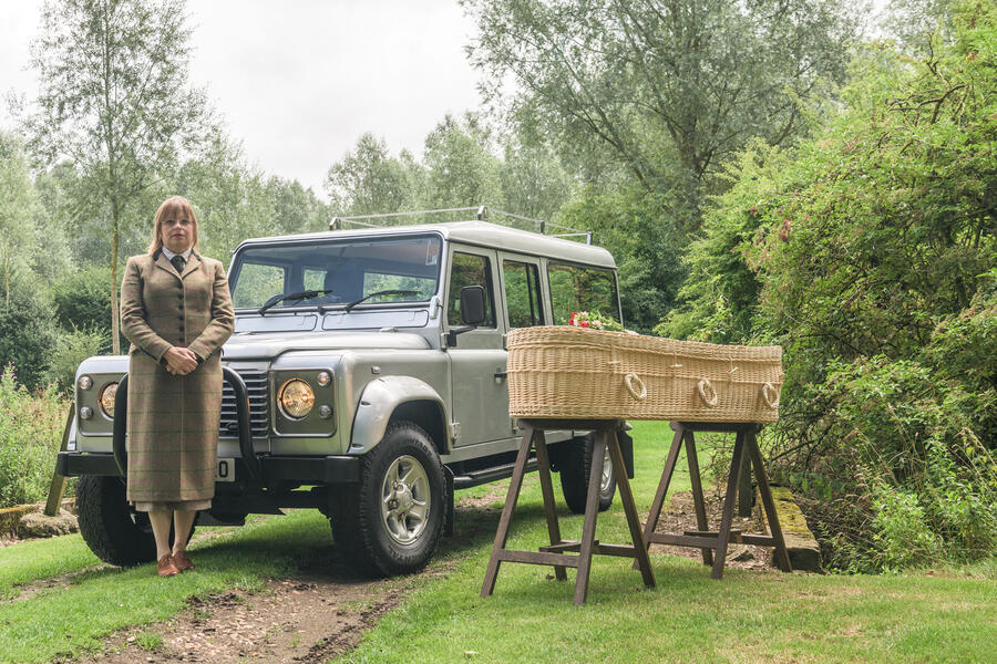 3   land rover defender hearse conversion