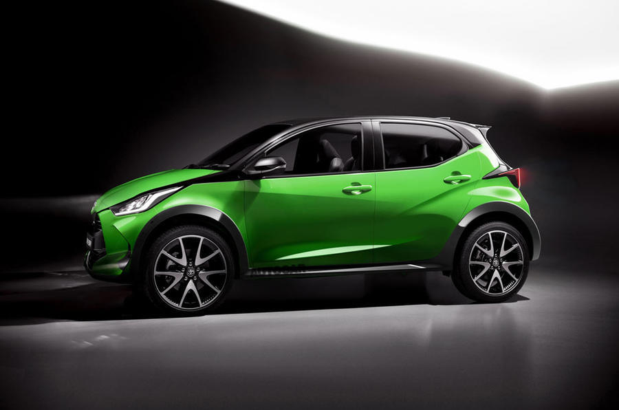 3 Toyota aygo render 2019 stationary side