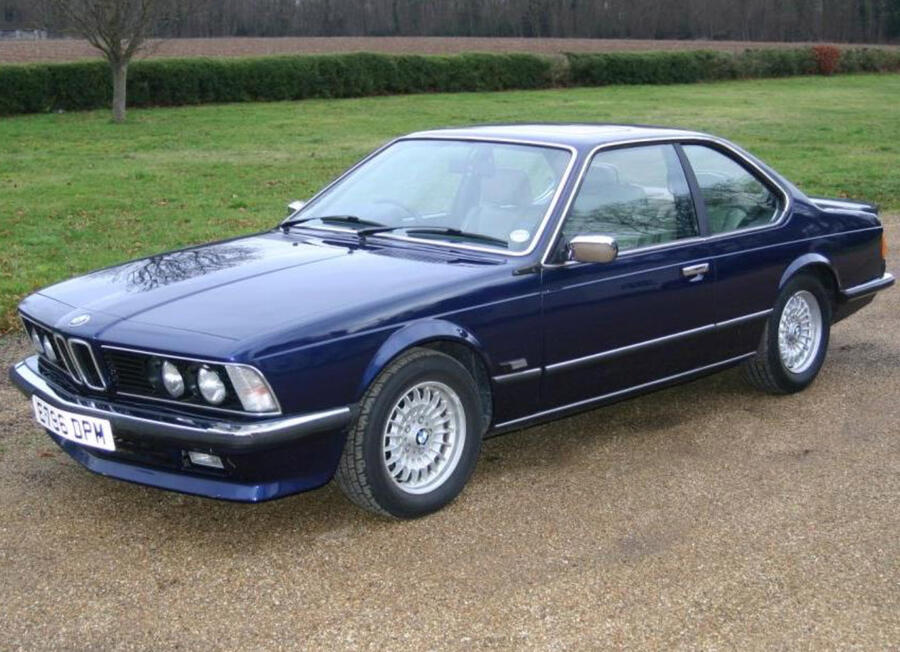 4 Bmw 635 csi static front