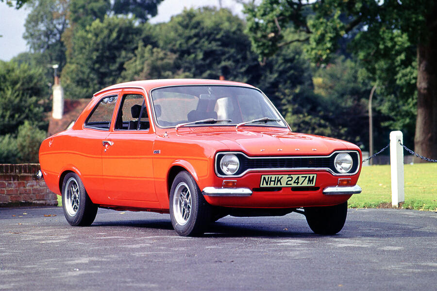 4 Ford escort mk1 static front