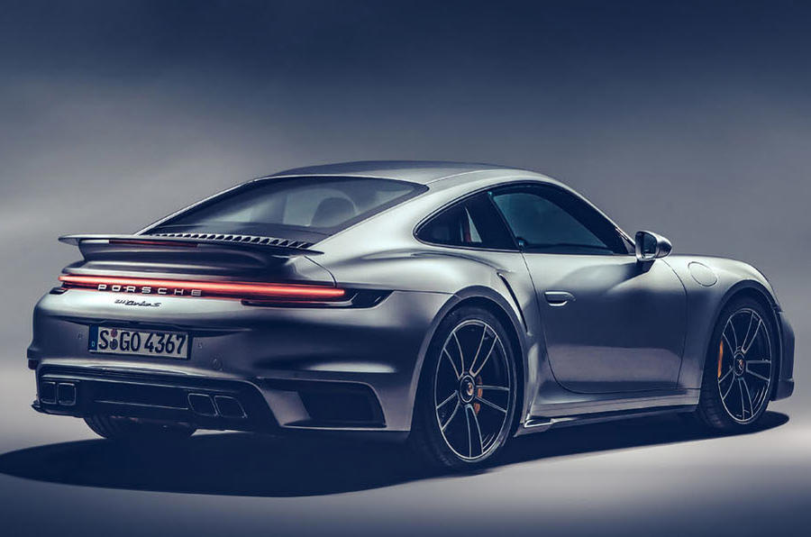 51 Porsche 911 turbo s 2020 stationary side 0