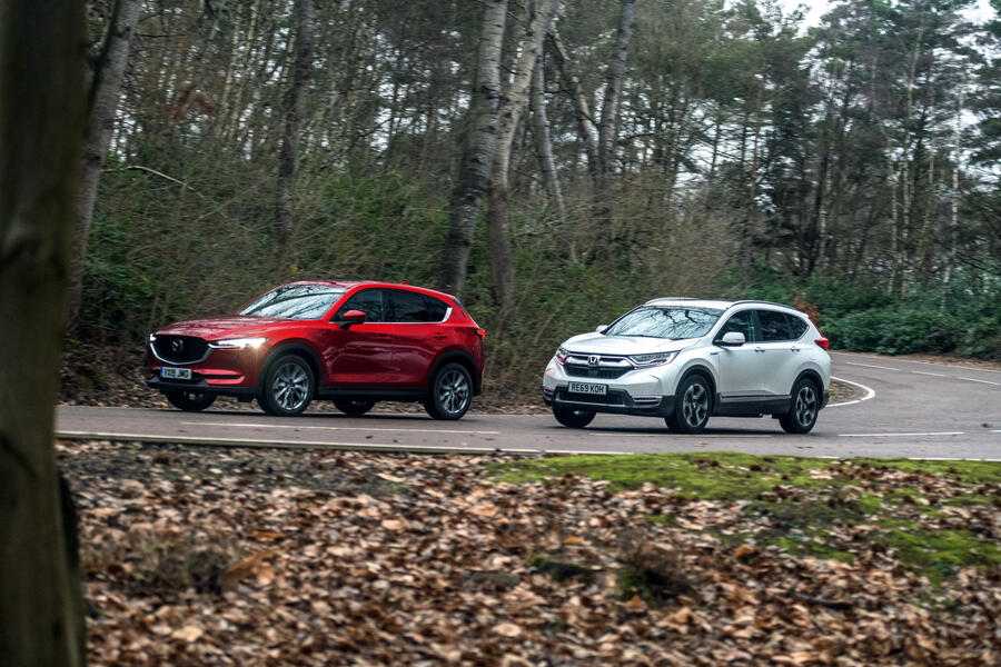 5 Hybrid mega test mazda cx5 and honda crv