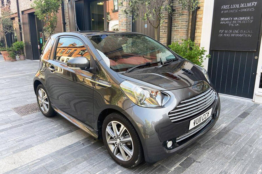 7 Aston martin cygnet static front