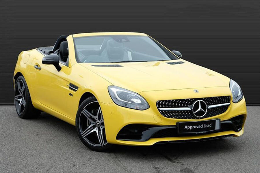7 Mercedes benz slc 200