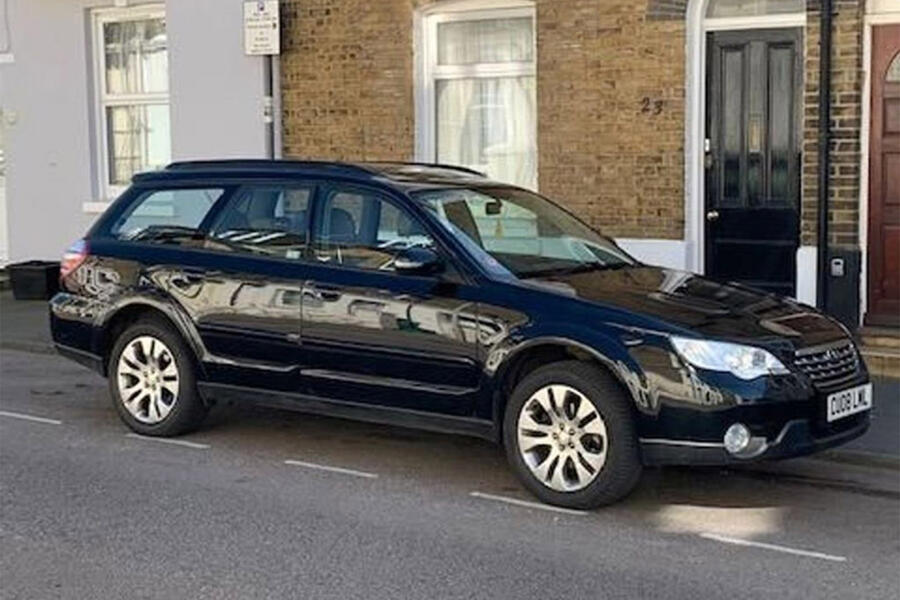7 Subaru outback static side