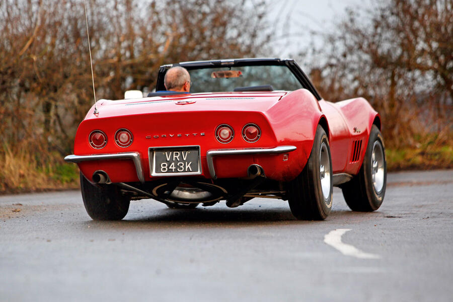 8 Chevrolet corvette c3 hero rear