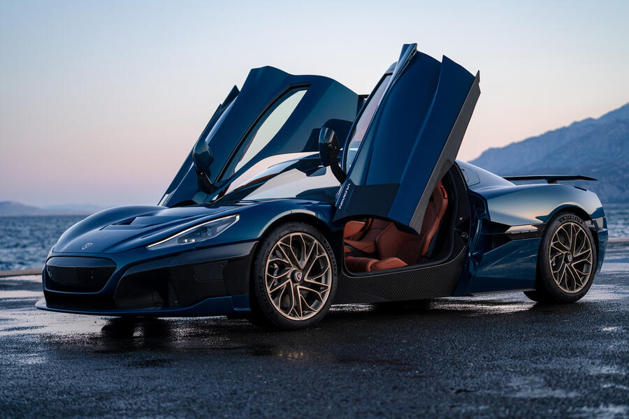 84 Rimac nevera 2021 official reveal static front